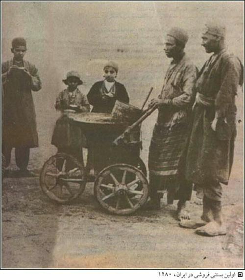 انواع نان بستنی - ایران